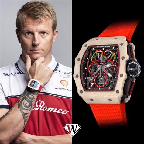 kimi raikonnen richard mille watch